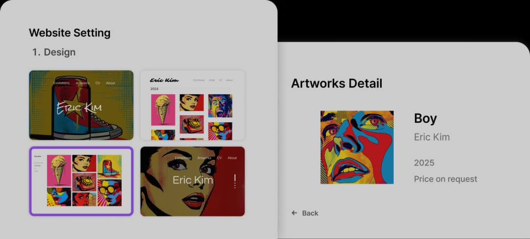 artworks lists
